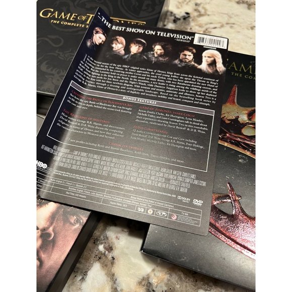 Game of Thrones The Complete Second 2nd 2 Season DVD 2013 5 Disc Box Set Fantasy - Picture 10 of 12